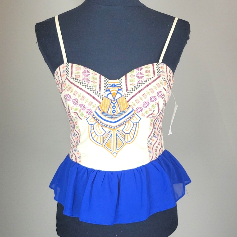 Colorful Aztec Top